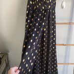 Lulus Black and Gold Maxi Dress M Photo 2