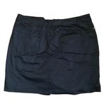 Cute Cotton Blend Mini Skort Black Size 18W Photo 5