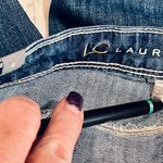 LC Lauren Conrad Low rise Skinny Distressed Medium Wash Jeans sz 4 Photo 8