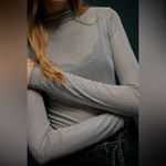 Free People NWT  Intimately Dance All Night Long Sleeve - Grey Size Large Photo 1