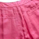 Ena Pelly Lillian Cupro Pleated Wide Leg Trousers Pink Size undefined Photo 12