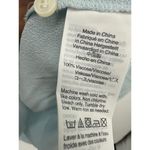 J.Crew Point Sur  Drapey Popover Shirt Women 3X Baby Blue Blouse NWT Photo 6