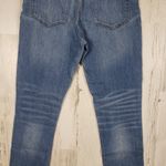 Madewell  Blue Denim The High-Rise Slim Crop Boyfriend Jeans Women's Size 24 Photo 12