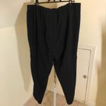 Briggs New York  EUC Women's Black Pinstripe Pull On Pants Size 24WS Photo 3