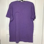 Bella Canvas My First Mother's Day Graphic Purple Pregnancy‎ Tee Shirt Size M Short Sleeve Photo 2