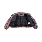 Brave Soul  Pink Black Leopard Print‎ Puffer Coat Jacket XS Photo 2