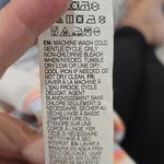 Billabong Baja Sands Pullover Hoodie Size Small V Neck Terry Cloth White Photo 6