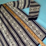 Cotton Emporium  open front draped waterfall cardigan tribal Aztec NEW size L Photo 7