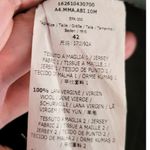  Max Mara Sleeveless Plaid Houndstooth Printed Sheath Wool Dress Gray 10 Photo 3