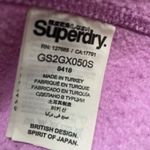 Superdry  Orange Label Classic Pink/Purple Size XS Full Zip Hooded Sweatshirt. Photo 5