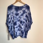 Calvin Klein New Tie dye bat sleeve Top Blouse Photo 5