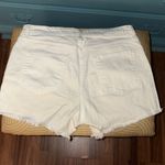 Just Black  white denim shorts Photo 1