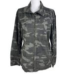 Gap  Camo Twill Utility Jacket Camouflaged Women’s Size Medium Photo 7