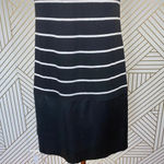Anthropologie Bailey 44 Tanum Tunic Dress Striped Faux Leather Black Size Small Photo 6