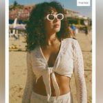 ANDIE  SWIM THE CRETE JACKET GARDENIA WHITE LARGE NWT Photo 1