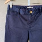 Banana Republic Like new luxe very nice navy sateen pants Photo 1