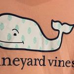 Vineyard Vines  Whale Fill Pink Long Sleeve Hoodie Pocket Tee Photo 2