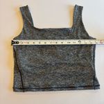 The North Face Black & Grey Athletic Cropped Tank Top Sports Bra Like New Medium Photo 11
