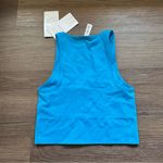 Athleta  Blue Aurora Crop Rib‎ Tank (NWT, M) Photo 3