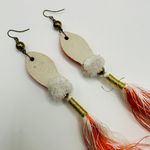 ★ Unique Fish Tassel handmade earrings Photo 5