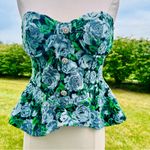 ZARA  RUFFLED JACQUARD TOP Photo 7