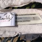 Free People Intimately White Lace Galloon Bralette L Photo 2
