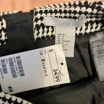 H&M Houndstooth Tweed Mini Skirt Photo 3