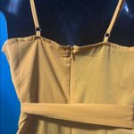 SheIn Yellow Romper with Ruffle Details Photo 4