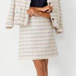 Ann Taylor Shimmer Fringe Tweed Skirt Photo 2