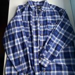 Urban Outfitters blue flannel shirt Photo 2