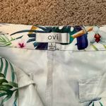 OVI  Tropical Bird Print Women Shorts Photo 1