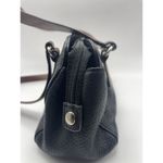 Fossil  Coronado Pebbled Leather Black/Brown Hand Bag‎ East West Photo 3
