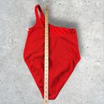 Good American Good American Always Fits one shoulder one piece in Bright Poppy sz 5/6 XXL NWT Photo 5