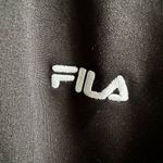 FILA  Black Hoodie with White Logo Photo 1