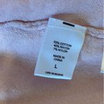 7th Avenue Women's Pink Cardigan Sweater Size L Long Sleeve V Photo 6