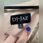 DJ JAZ Cap Sleeve Sequin Dress Pink Size 10 Photo 5