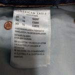 American Eagle Skater Jean 36x29 14S Wide Leg Medium Wash Denim Jeans Short Photo 12