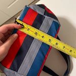 Old Navy striped crossbody handbag lunchbox insulated cooler travel picnic bag Photo 6
