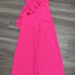 Cousin Couture  Pink Ruffle Jumpsuit Photo 0