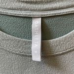 Athleta  Coaster Luxe Sweatshirt, green, size medium Photo 2