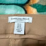 Carolina belle Cropped Tan Slacks Photo 2