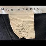 Max Studio black skirt with lots of pleats and ruffle bottom. Size Small. EUC Photo 3