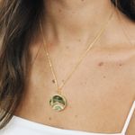 Luxe Rainbow Pendant Necklace Photo 1