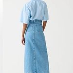 J.Crew Denim maxi skirt in medium indigo wash Size 25 Style BY454 Photo 2