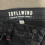Idyllwind Black Jean Shorts with Frayed Hem Photo 1