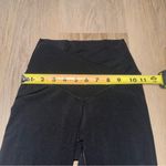 Aerie OFFLINE By  Real Me High Waisted Crossover Flare Legging in Black - Small Photo 5