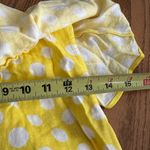 Lisa Marie Fernandez One Shoulder Yellow Polka Dot Maxi Dress NWT Size XXS Photo 9