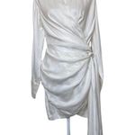 SIGNIFICANT OTHER Voyager Mini Wrap Dress in Off Photo 4