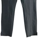 Athleta Stellar Women's Gray Hybrid Leggings Size S zip pockets slit hem Yoga Photo 6