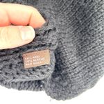 J. McLaughlin  Wool Blend Black Turtleneck Knit Pullover Shrug Poncho Sweater Photo 4